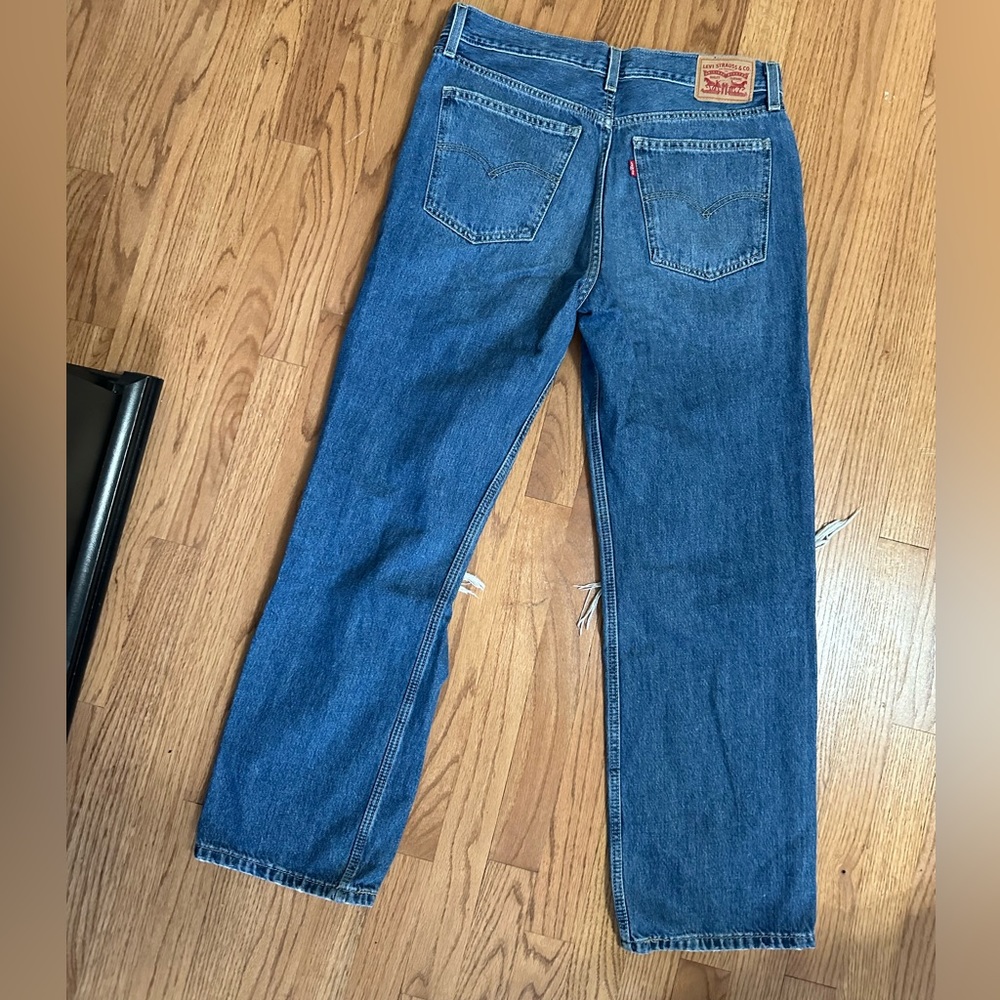 Levi’s low pro straight jeans